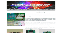 Desktop Screenshot of modularonetechnology.com